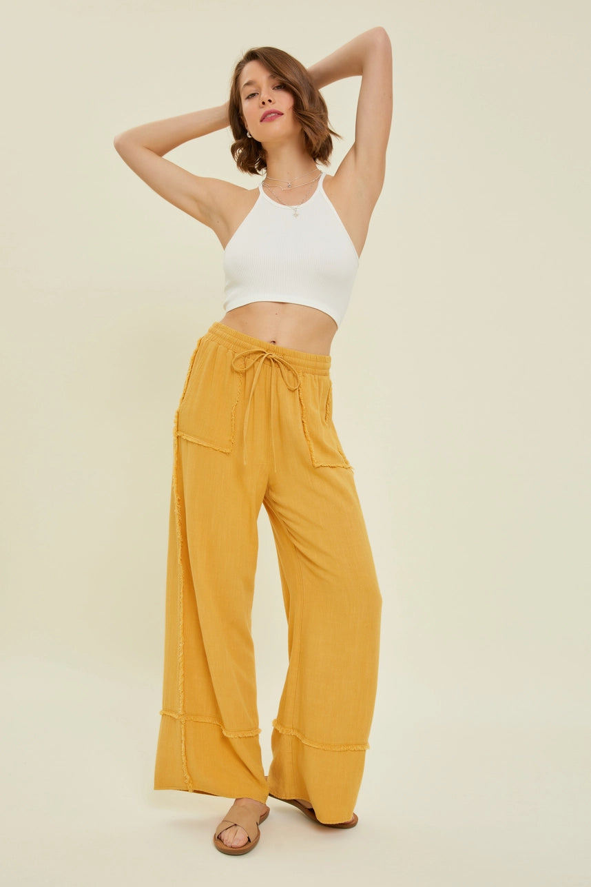 Kendra Wide Leg Pant - KC Outfitter