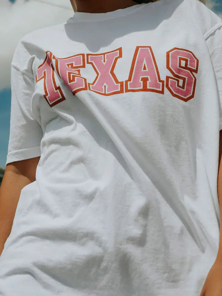 Texas Summer Pink Tshirt