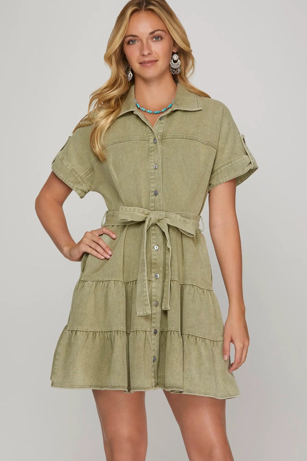 Olivia Denim Dress