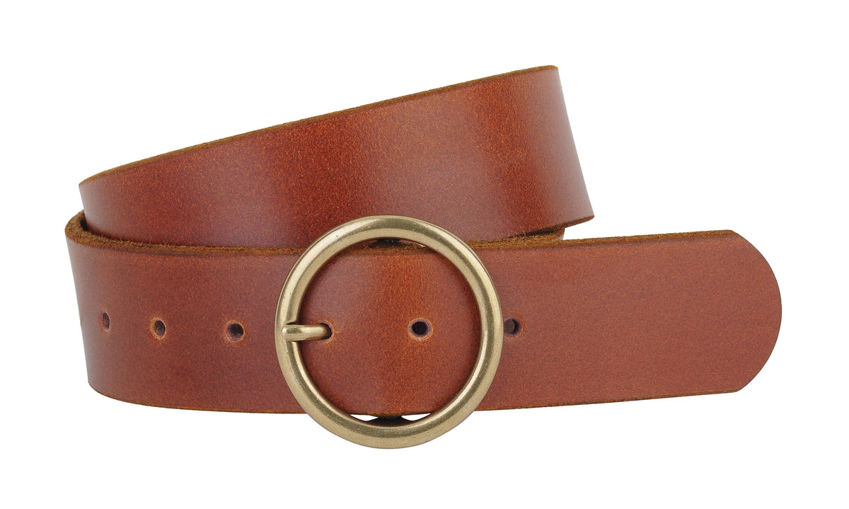 Wide Leather Belt