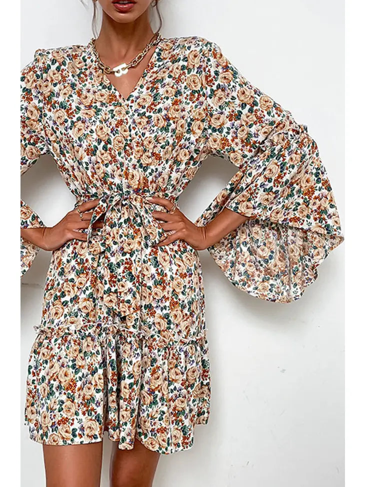 Macee Floral Dress - KC Outfitter