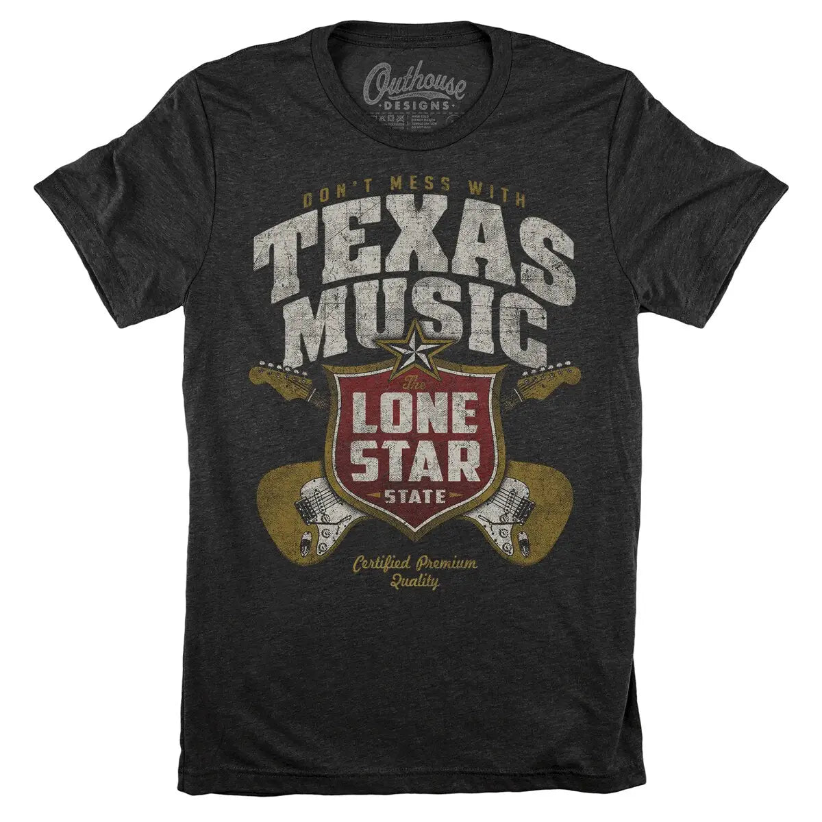 Don't Mess With Texas Music tshirt