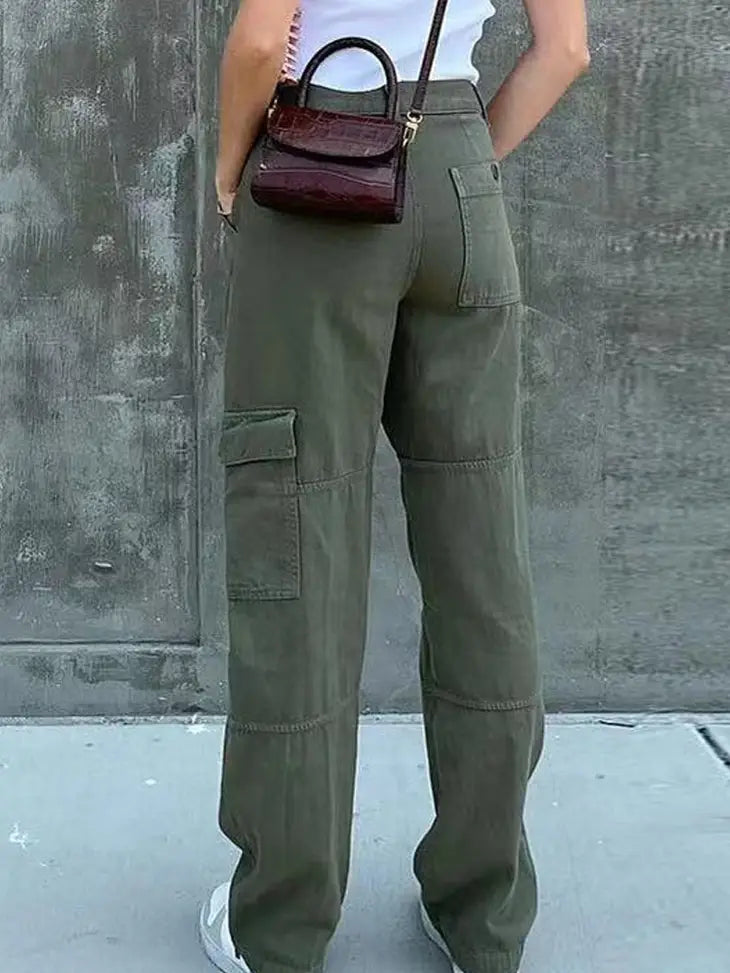 Olive Cargo Pants - KC Outfitter