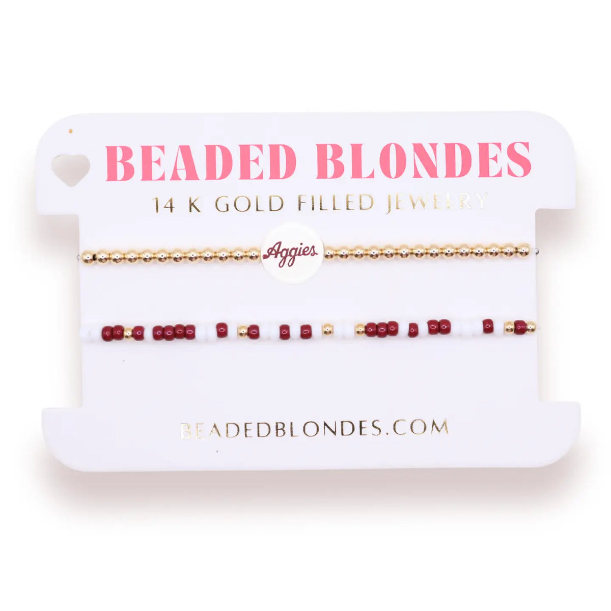 Beaded Blonds - Aggie Stack