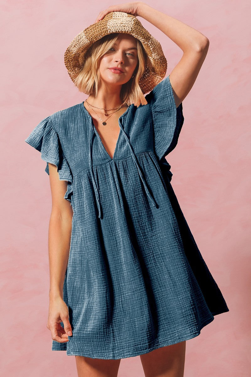 Kelly Mineral Washed Dress