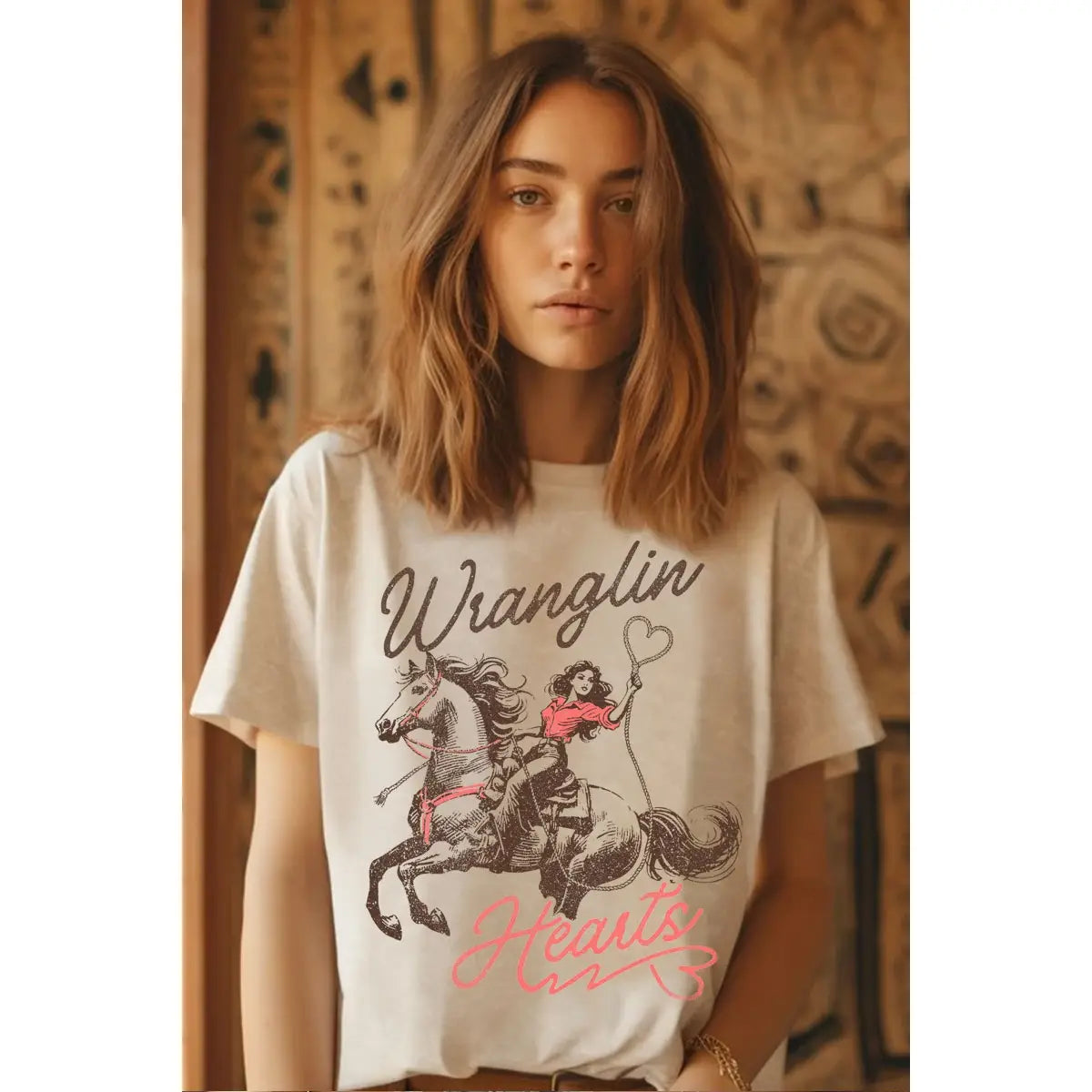 Wranglin' Hearts Tshirt