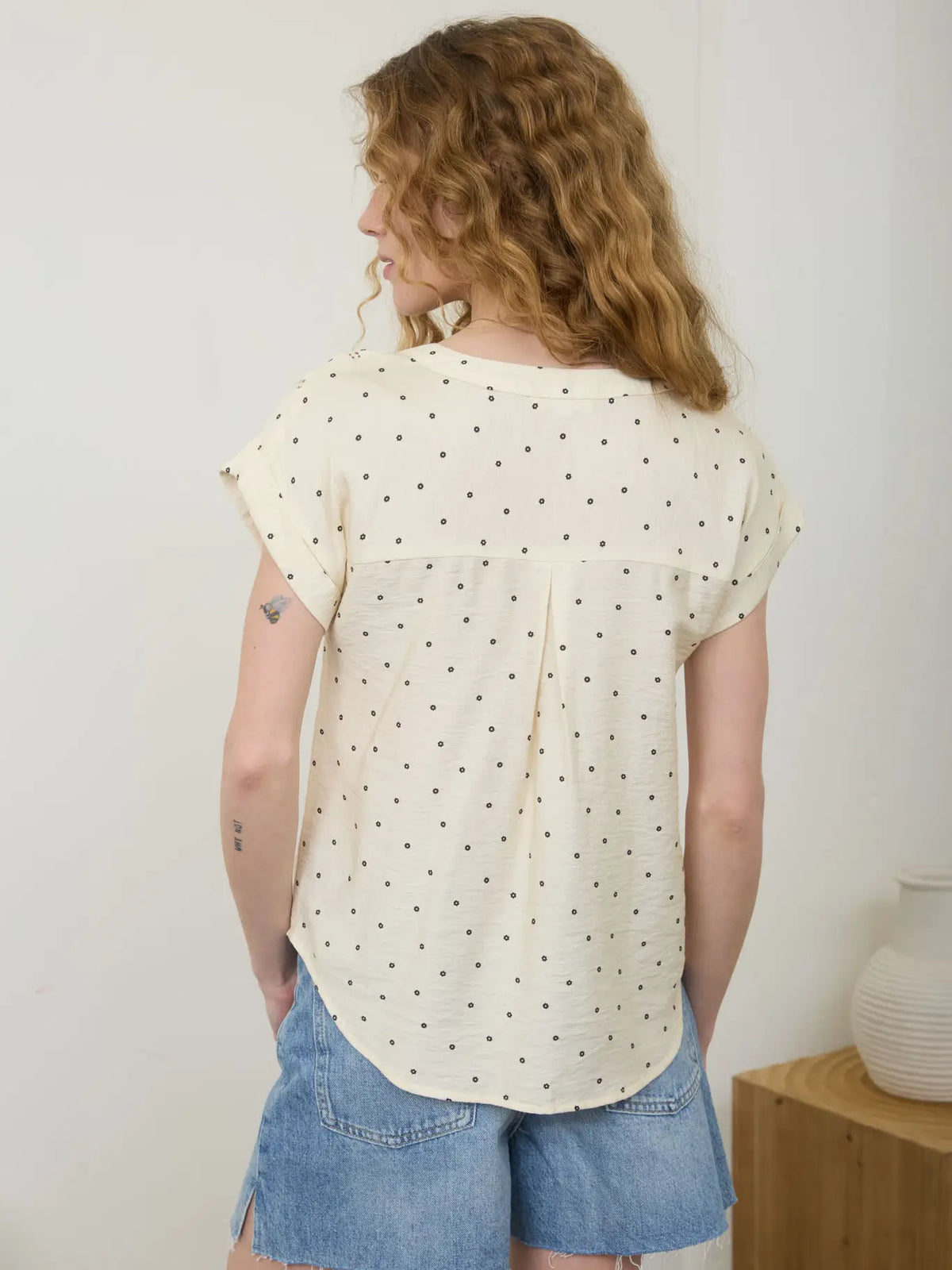 Drae Polke Dot Top - KC Outfitter