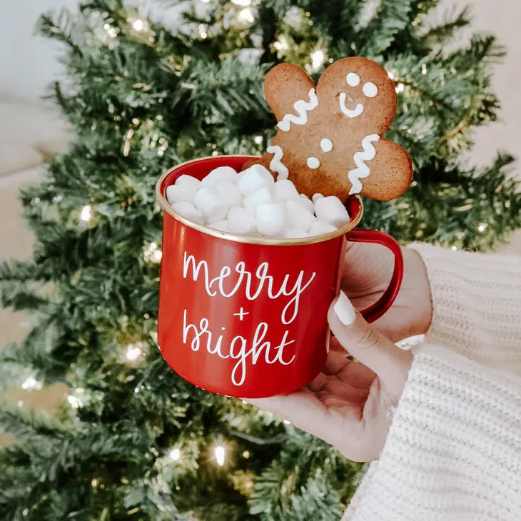 Merry + Bright Coffee Cup