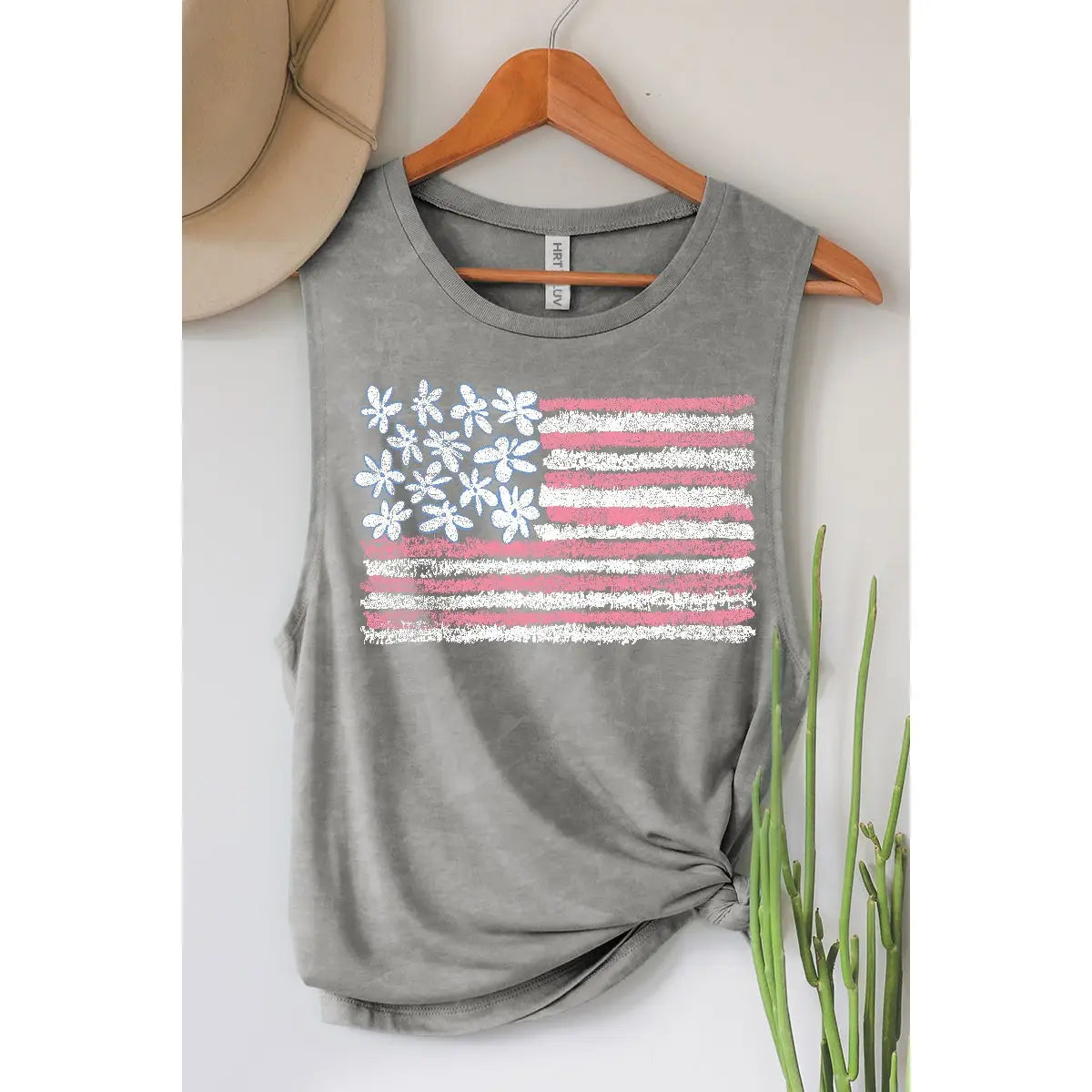 American Flag Tank Top