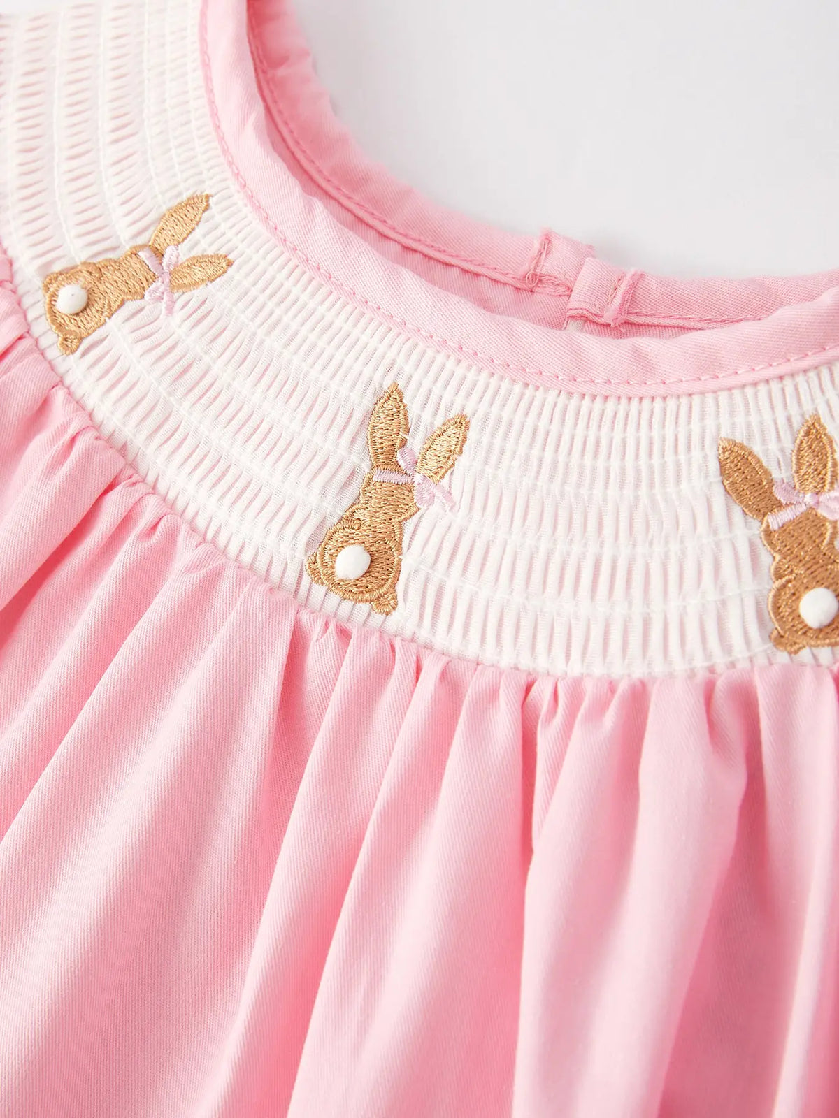 Bunny Plaid Smocked Dress (Copy)