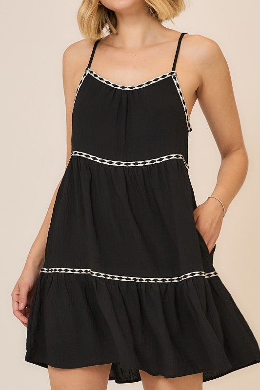 Sadie Trim Detail Dress