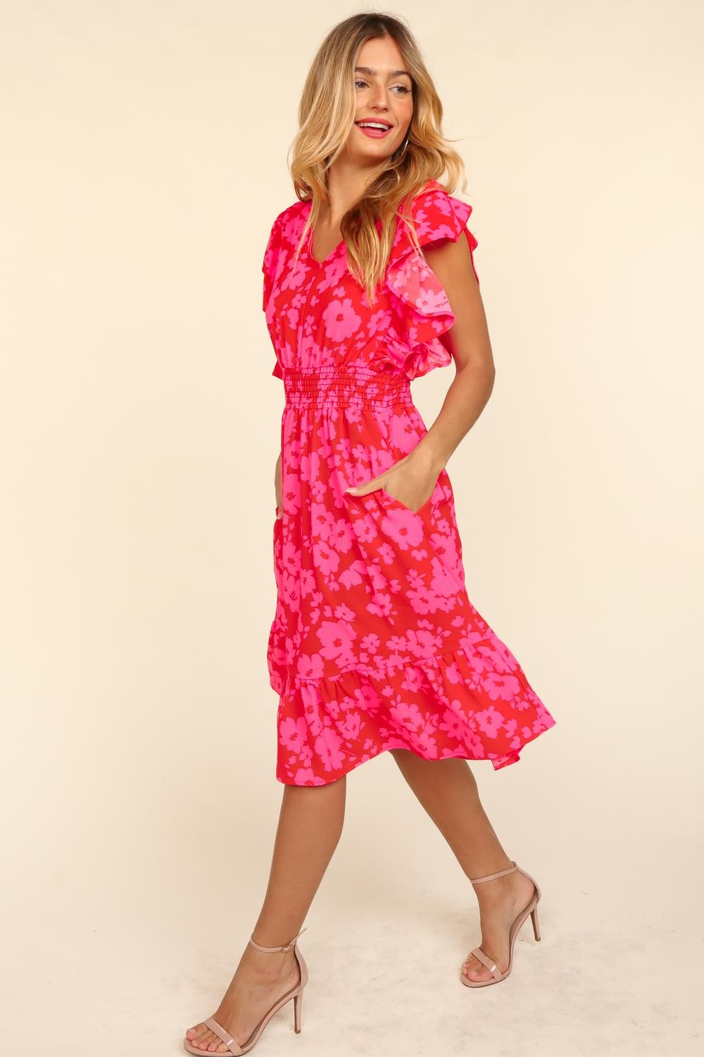 Hazel Floral Dress - KC Outfitter