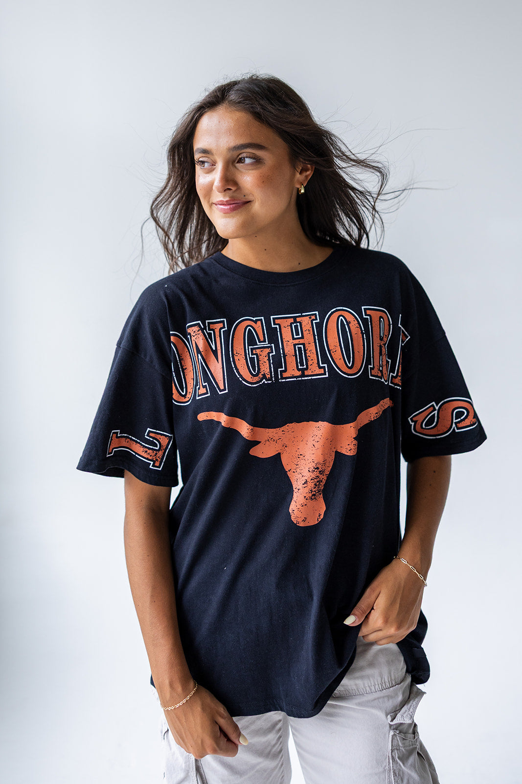 Texas Southern Split Tshirt, black