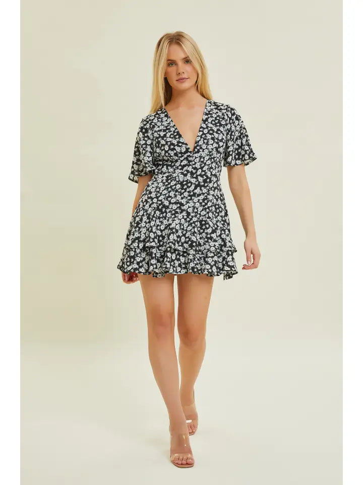 Delilah Print Romper - KC Outfitter