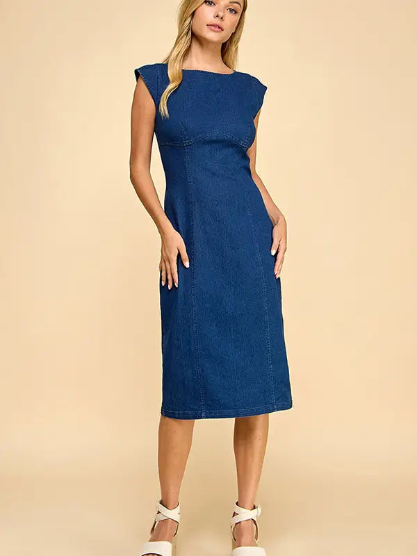 Chelsea Midi Silhouette Dress
