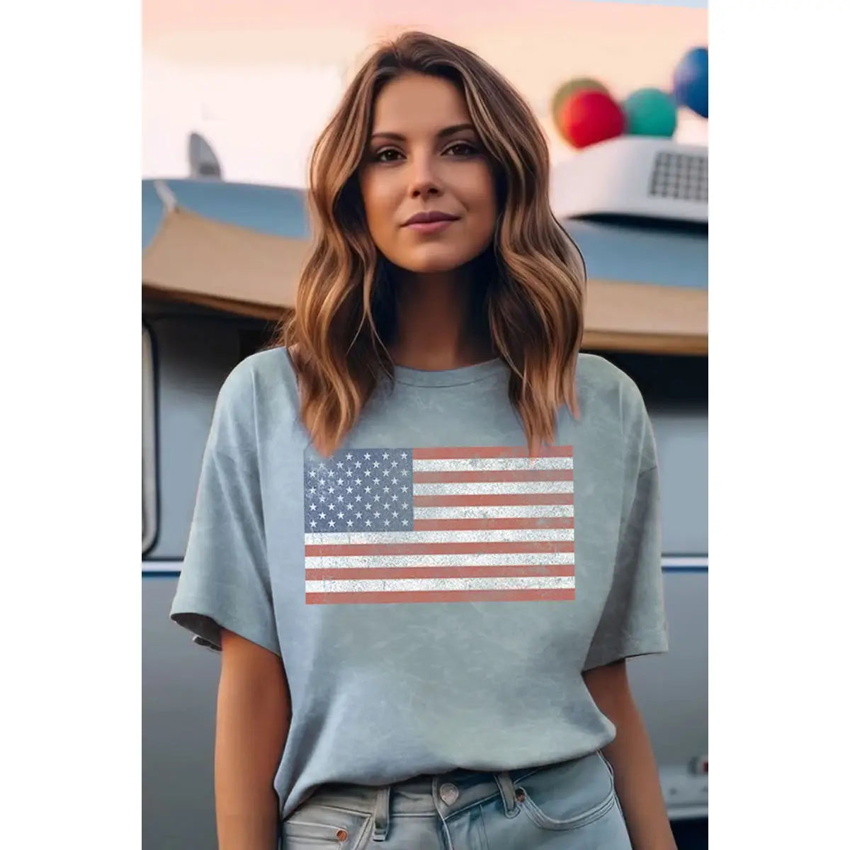 Amerian Flag Tshirt