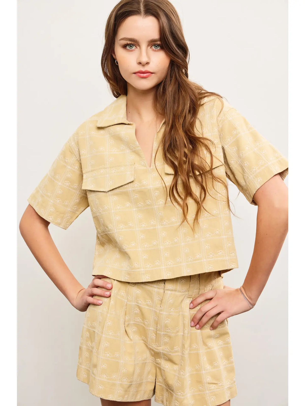 Brindy Mustard Top