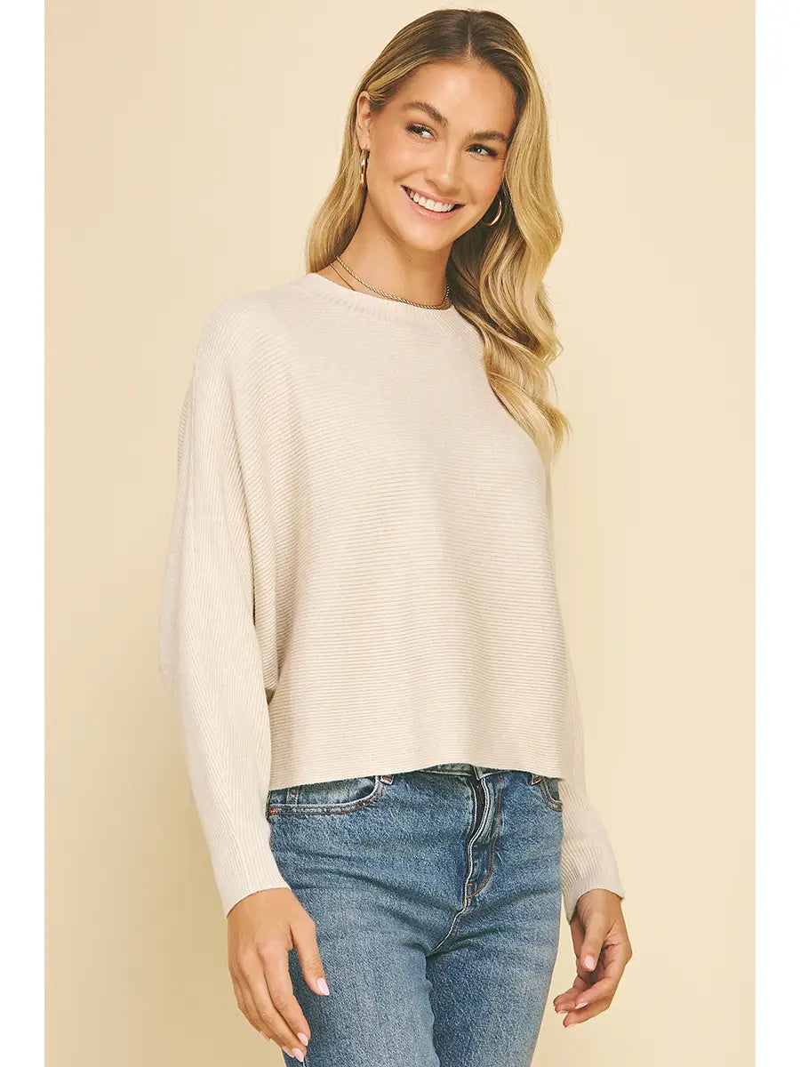 Olivia Dolman Sleeve Top - KC Outfitter