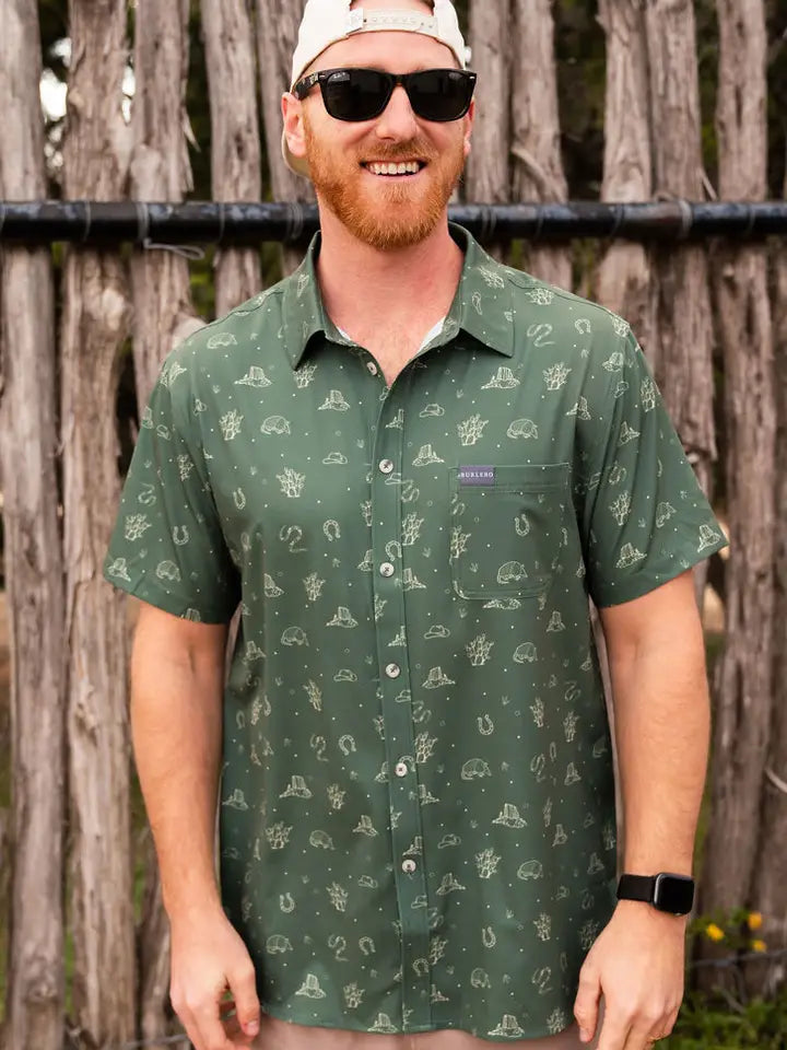Burlebo - Performance Button Up Out West - KC Outfitter