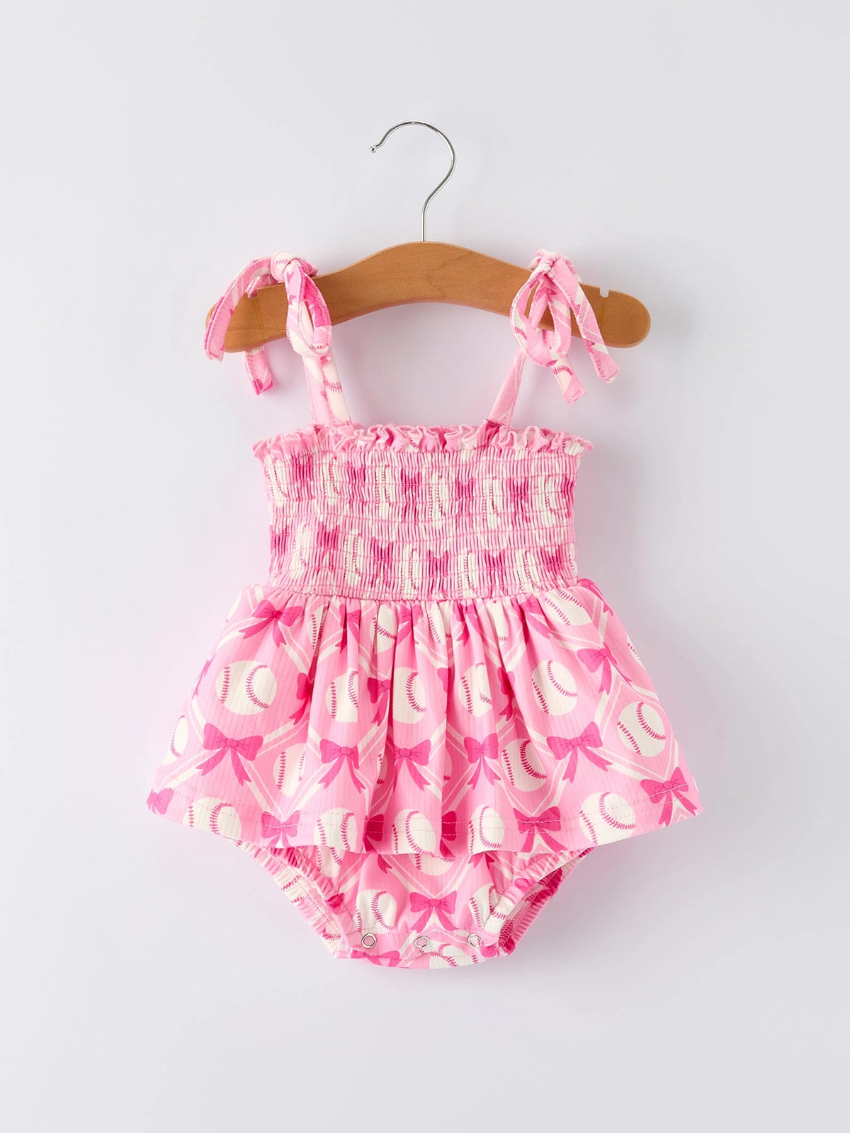 Baseball Baby Romper - KC Outfitter