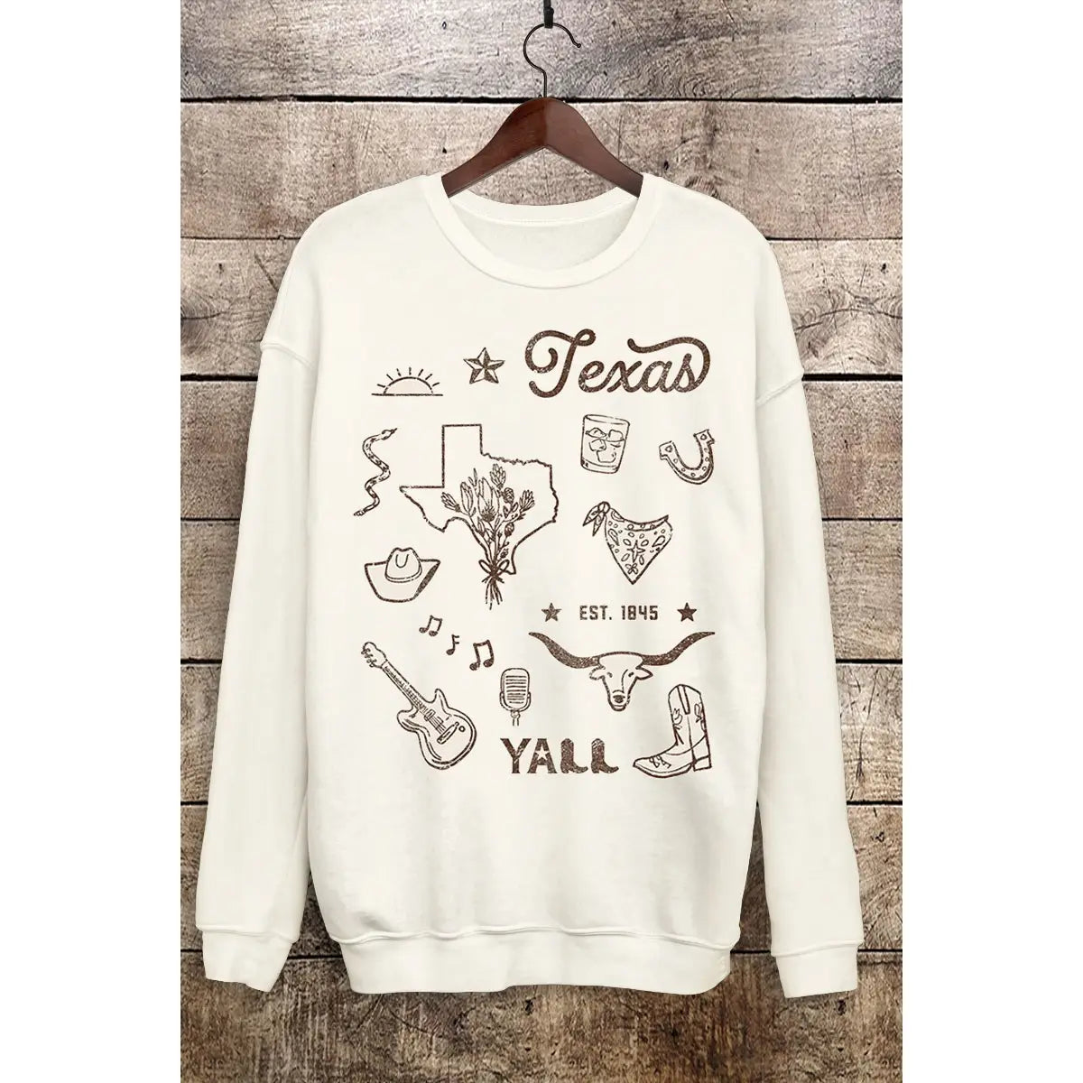 Texas Y'all Sweatshirt