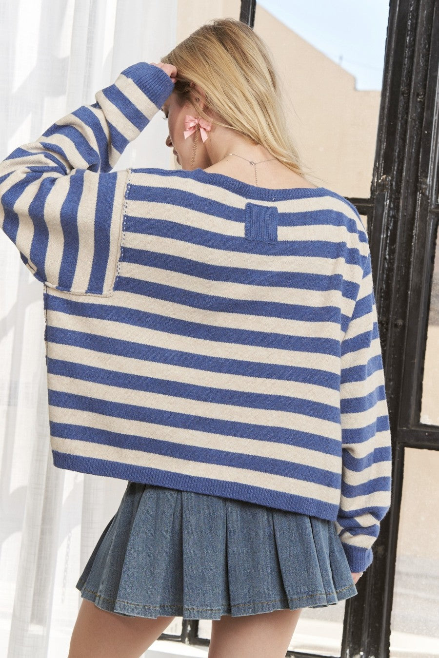 Darla Striped Sweater