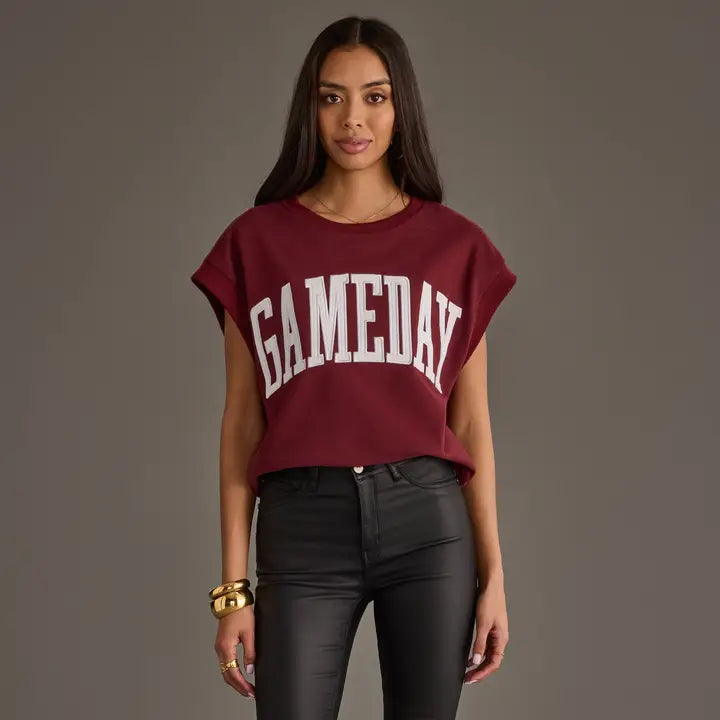 Maroon Game Day SS Sweatshirt
