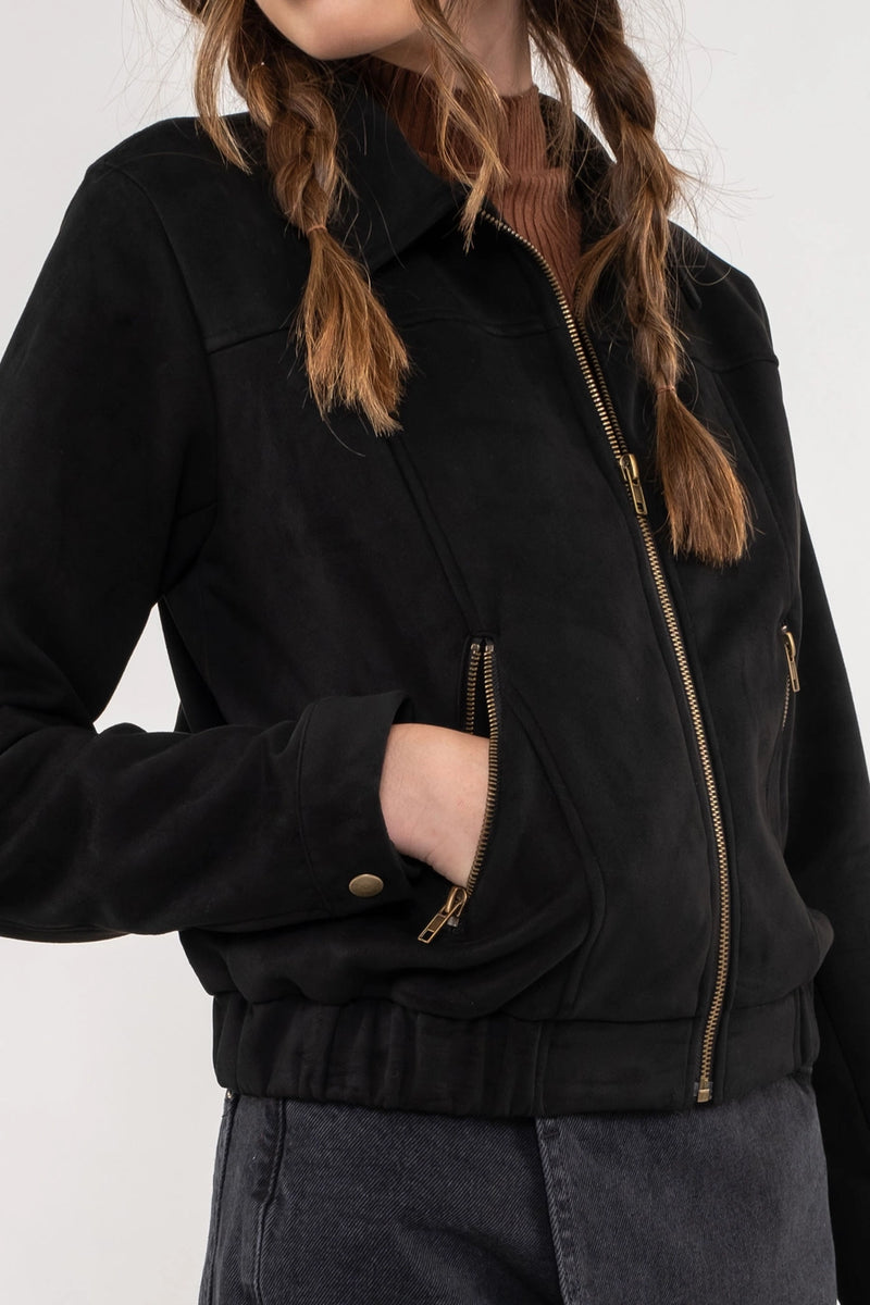 Bethany Black Jacket - KC Outfitter