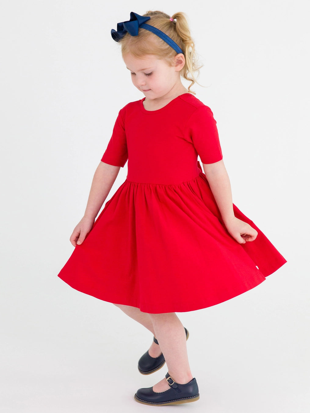 Randie Red Twirl Dress