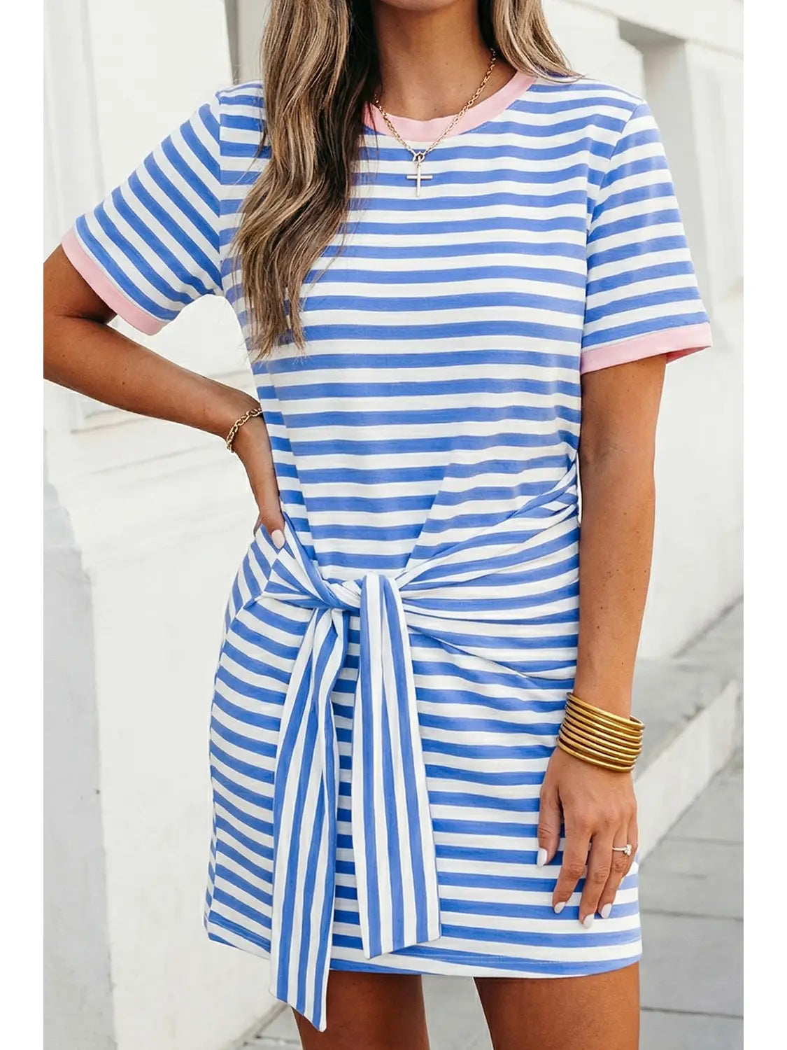 Blaine Striped Dress - KC Outfitter