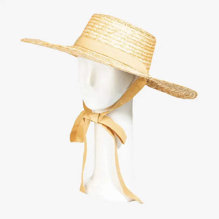 Straw Weave Tie Sun Hat - KC Outfitter
