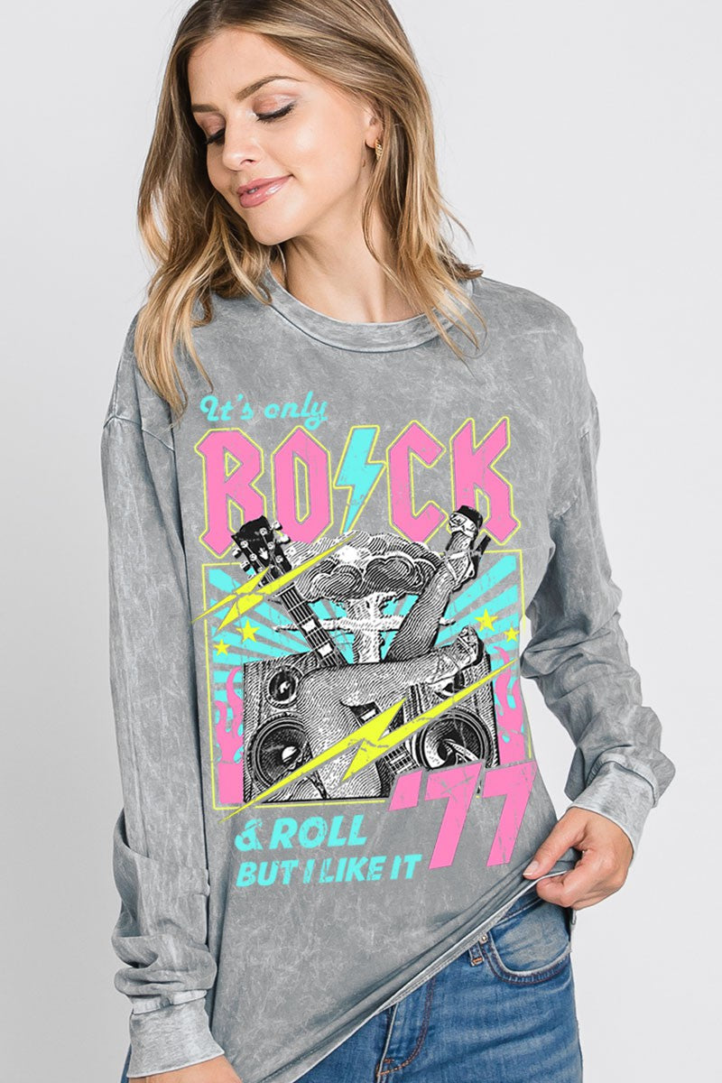 Rock and Roll Mineral Graphic Tshirt