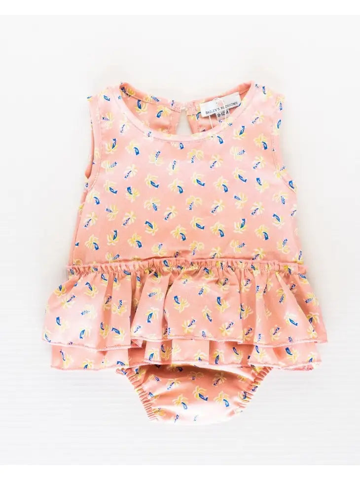 Clare Ruffle Bubble Romper - KC Outfitter
