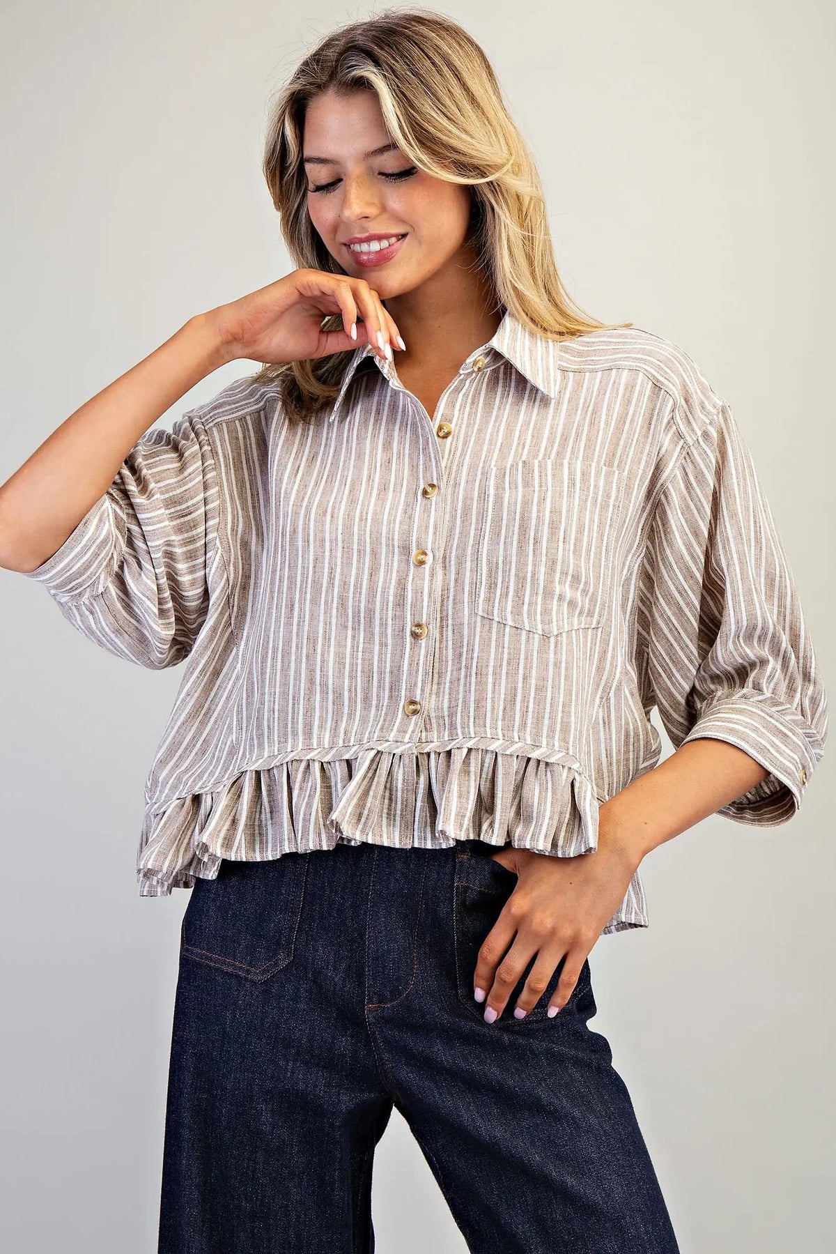 Macy Striped Top