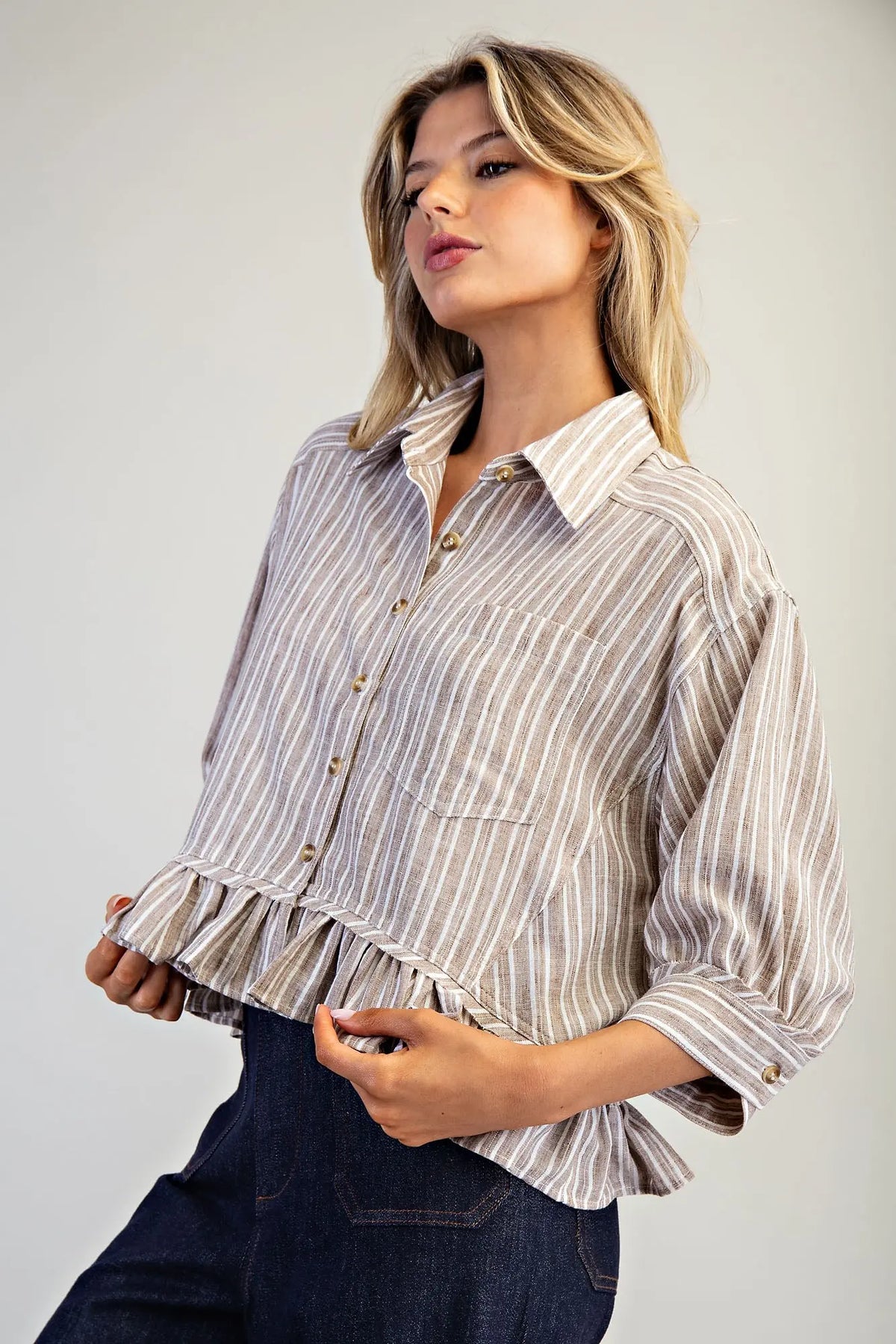Macy Striped Top - KC Outfitter