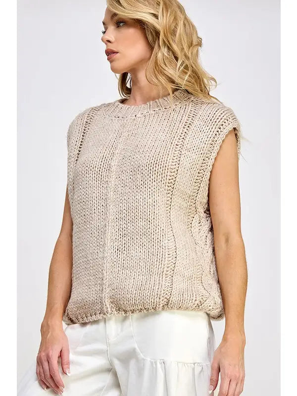 Morgan Knit Sweater Vest