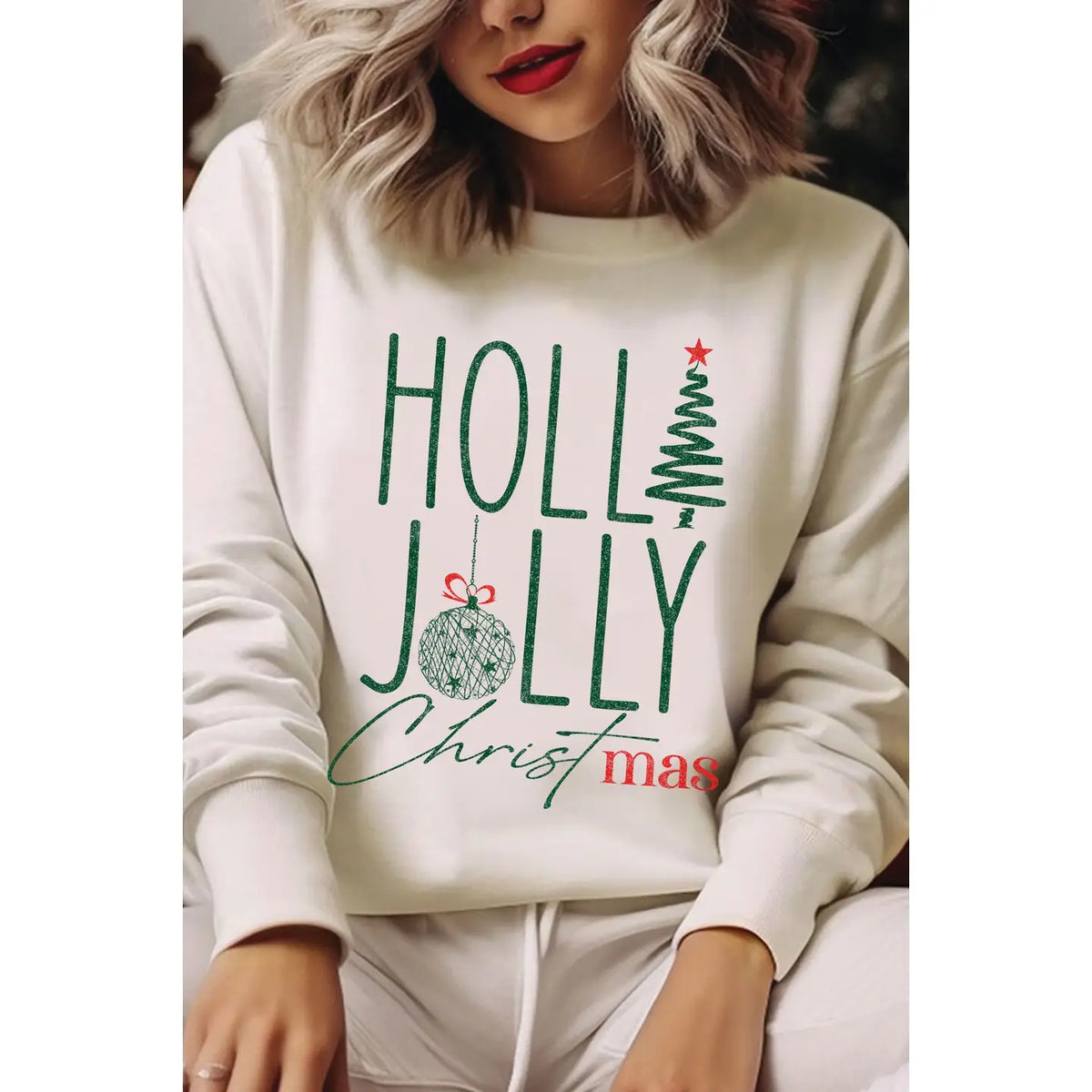 Holly Jolly Christmas Sweatshirt