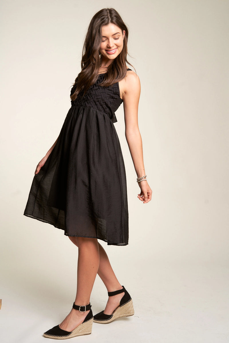 Anne Solid Sleeveless Dress - KC Outfitter