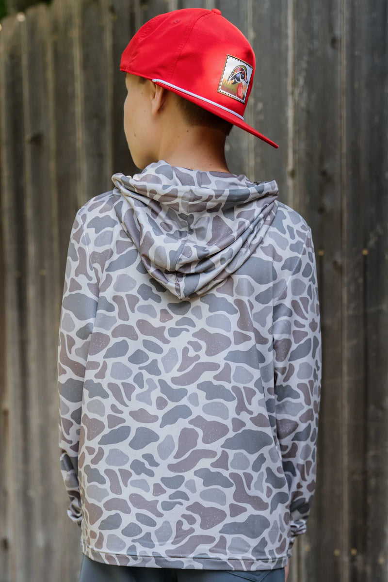 Burlebo Classic Camo Hoodie - Youth - KC Outfitter