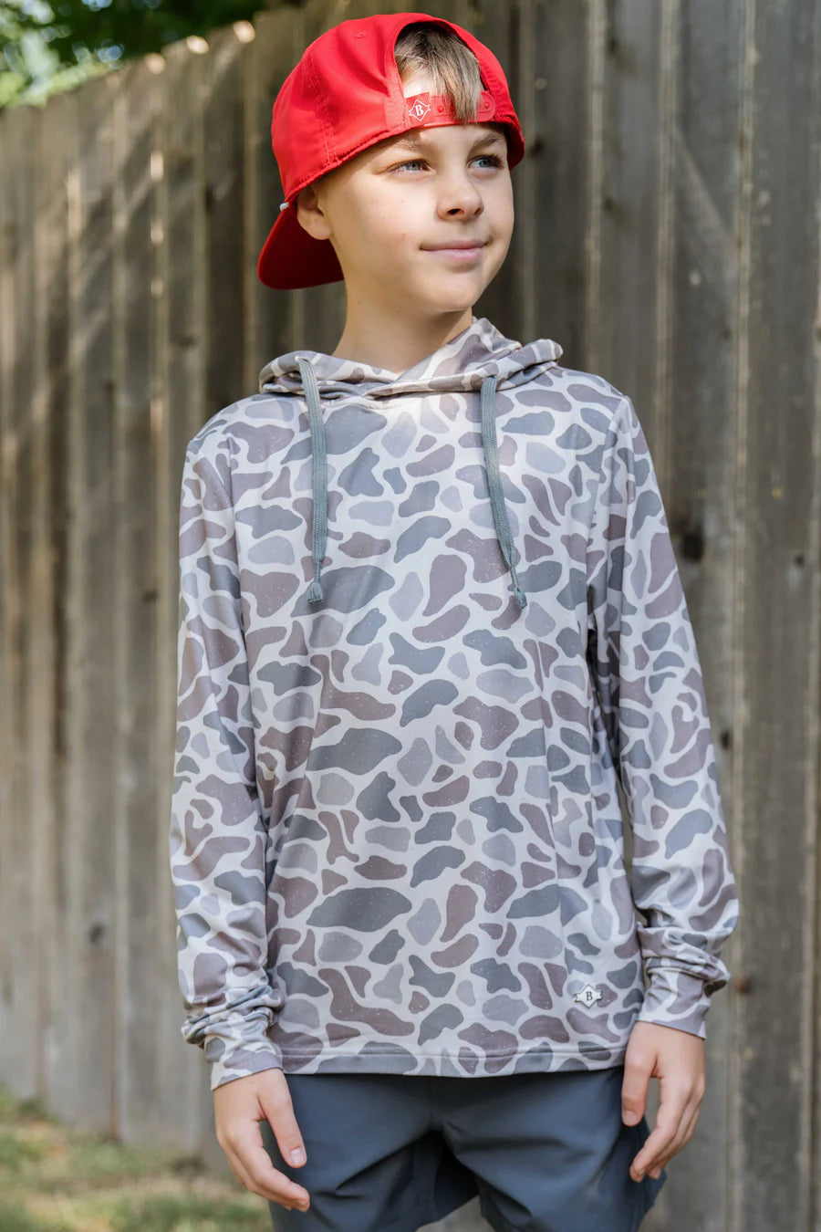 Burlebo Classic Camo Hoodie - Youth - KC Outfitter