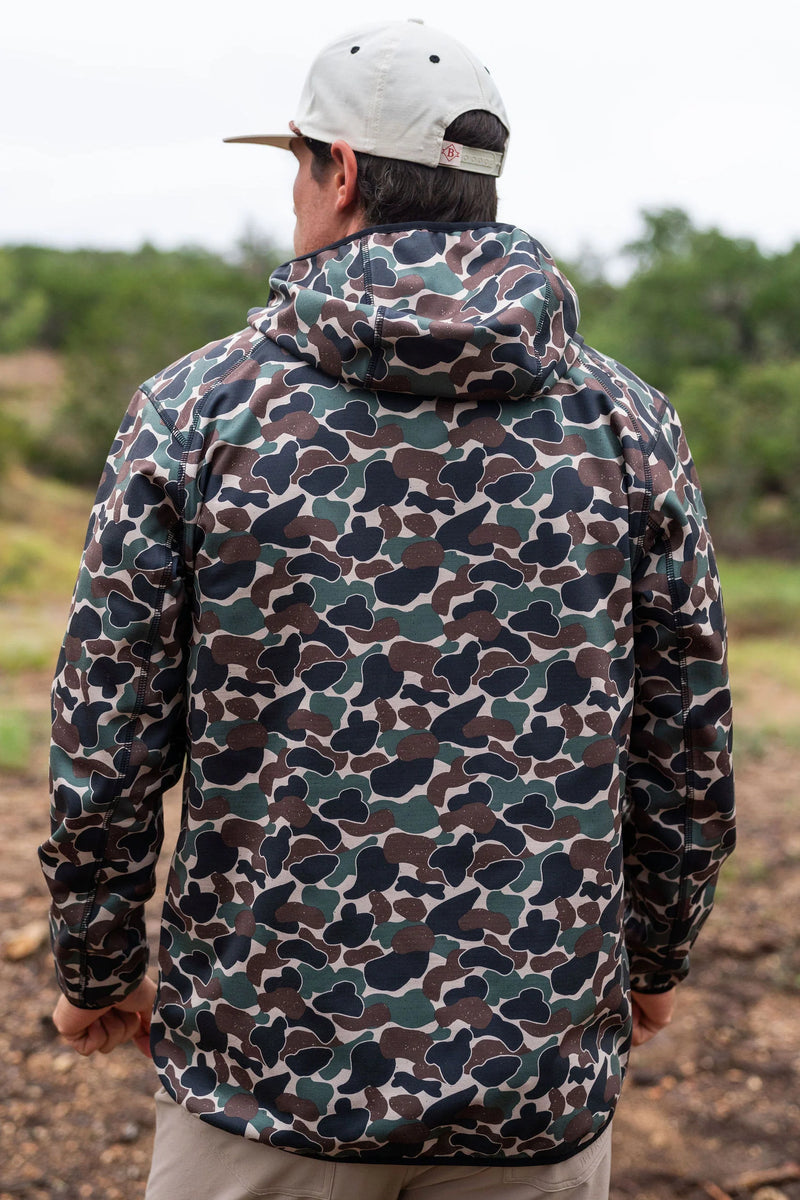 Burlebo - Duke Tech Fleece Throwback Camo - KC Outfitter