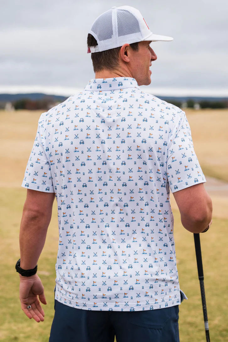 Burlebo - Performance Polo - Hole In One - KC Outfitter
