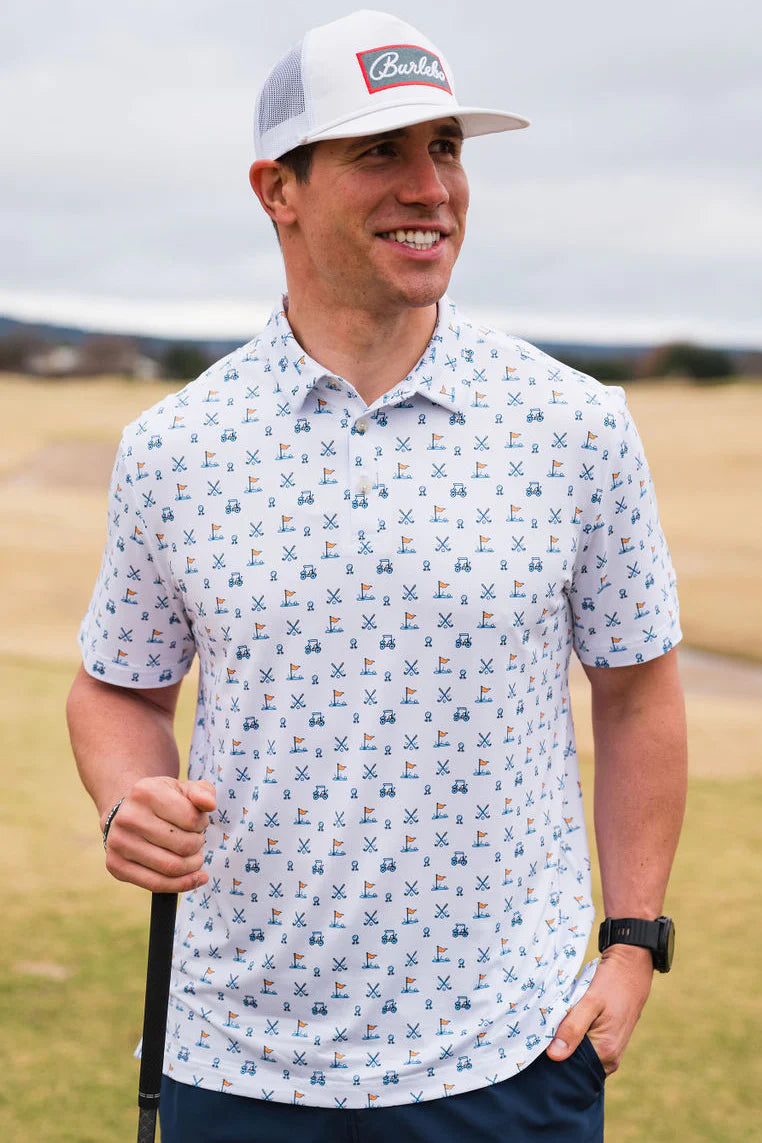 Burlebo - Performance Polo - Hole In One - KC Outfitter