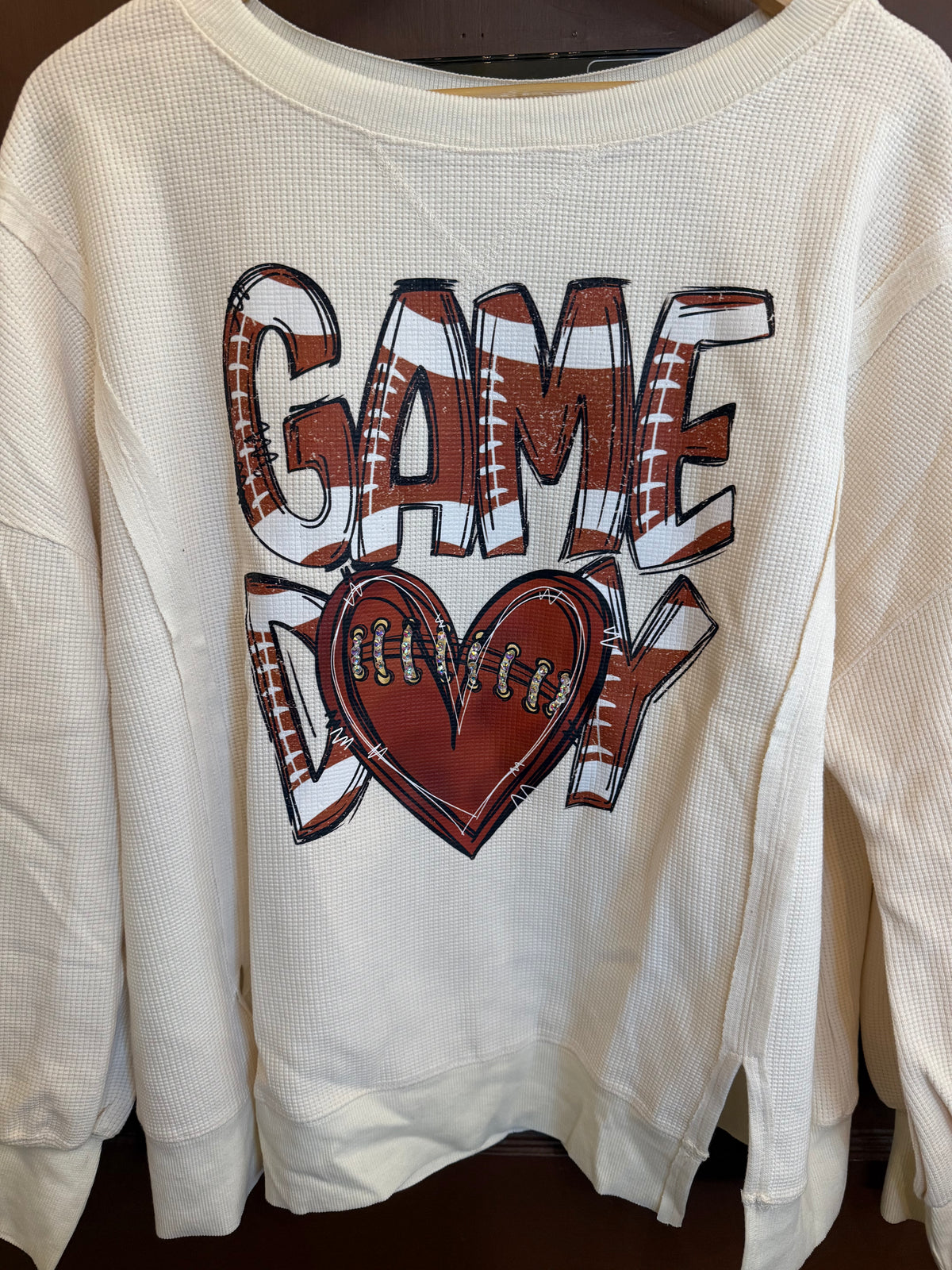 Game Day Sweatshirt, Embellished