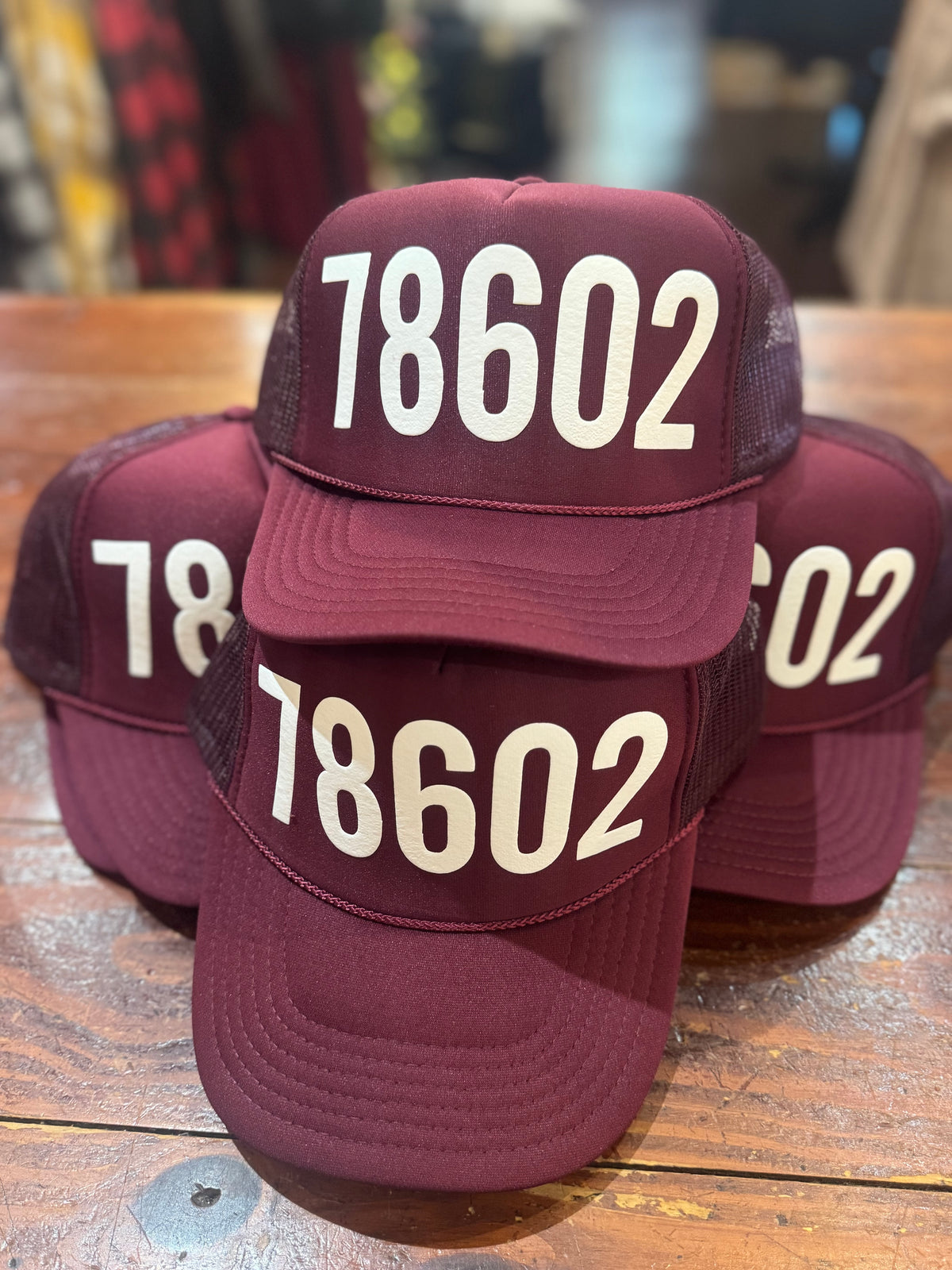 78602 Maroon Trucker Hat