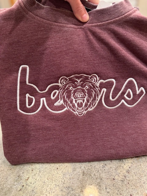 Vintage Bears Maroon Sweatshirt