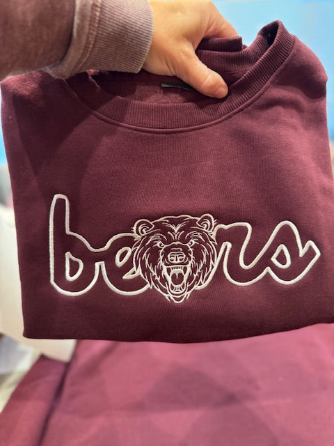 Bear Mascot Sweatshirt
