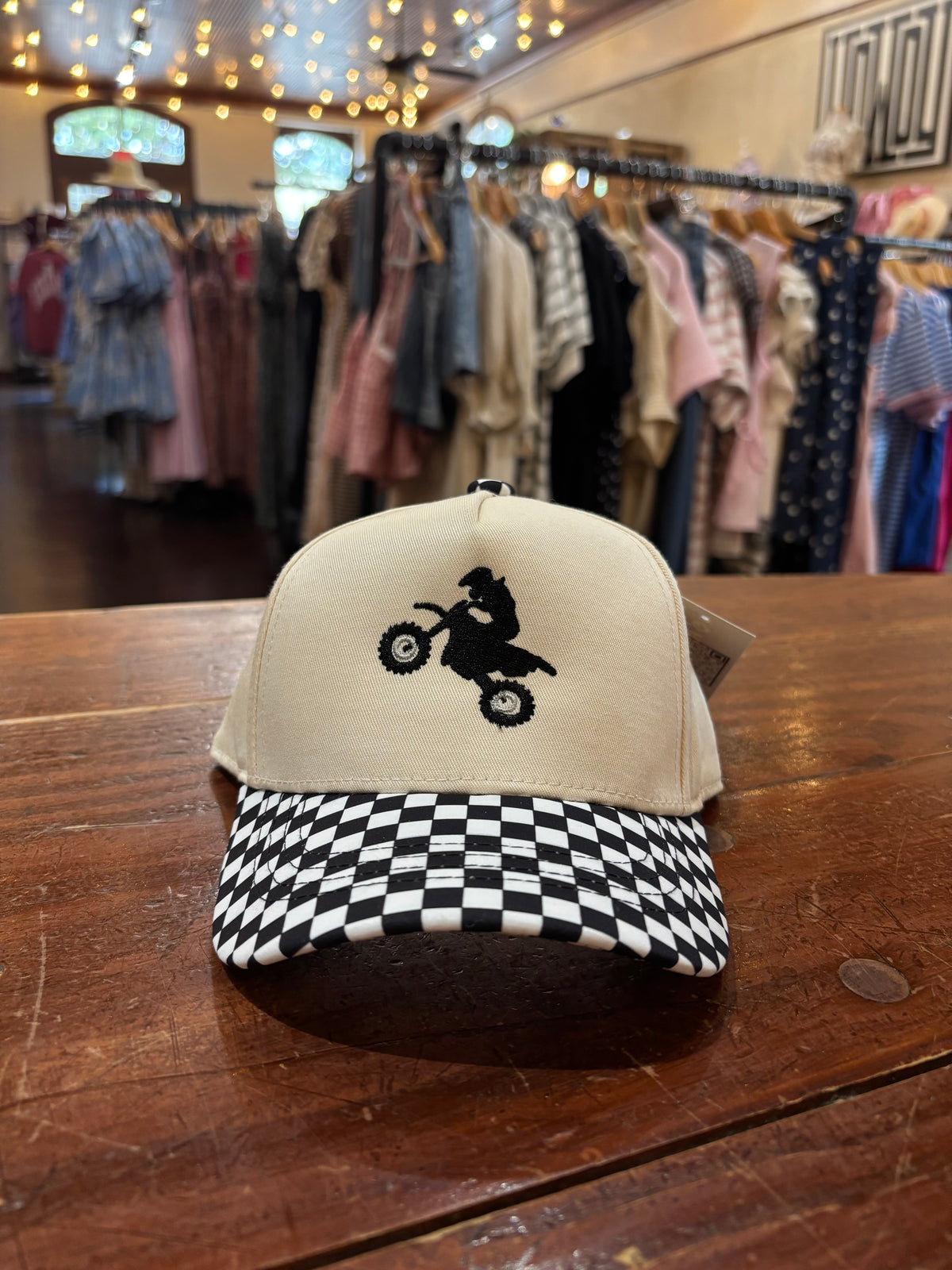 Embroidered Hat - Kids Motocross Hat