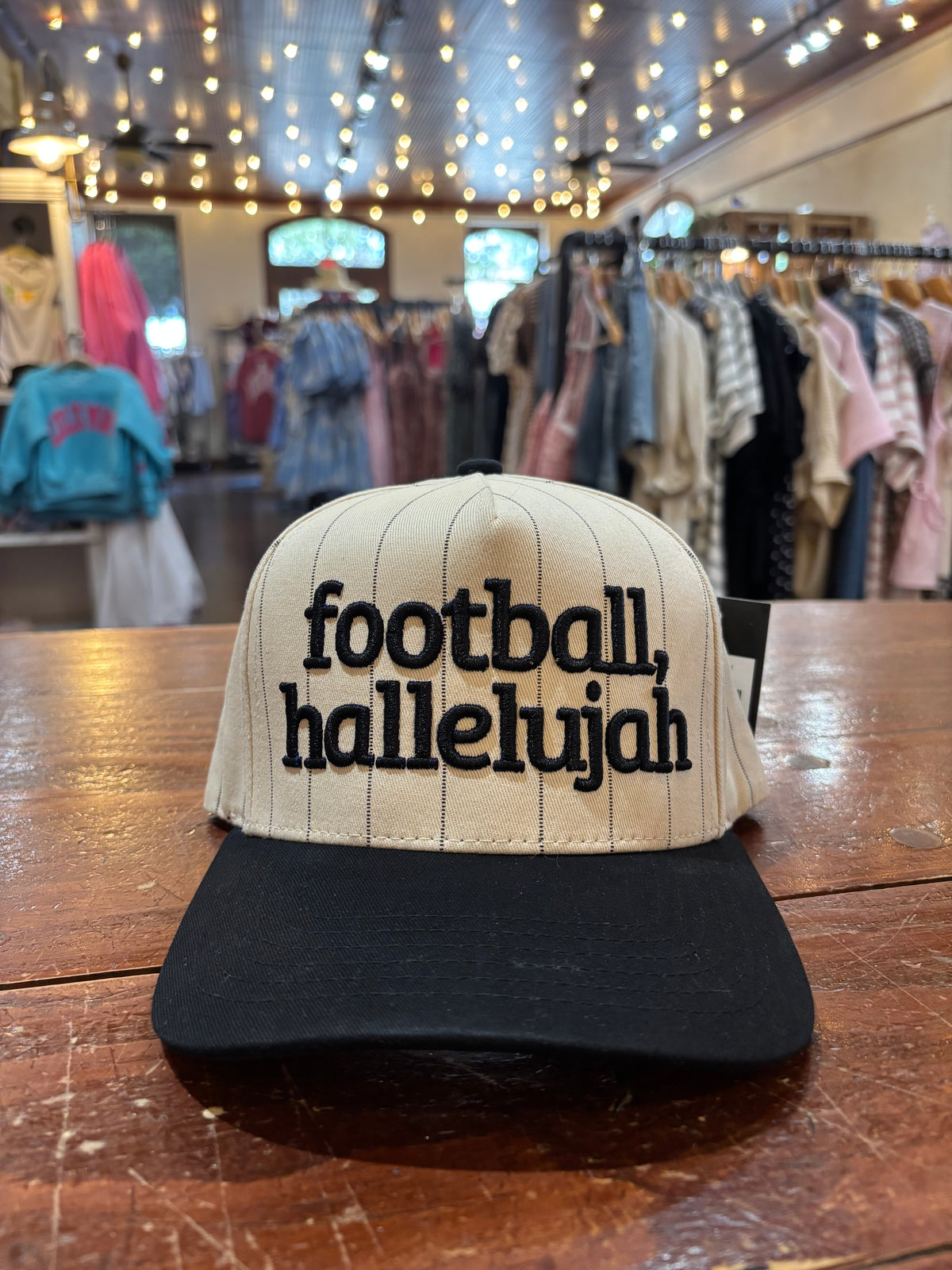 Embroidered Hat- Football Hallelujah