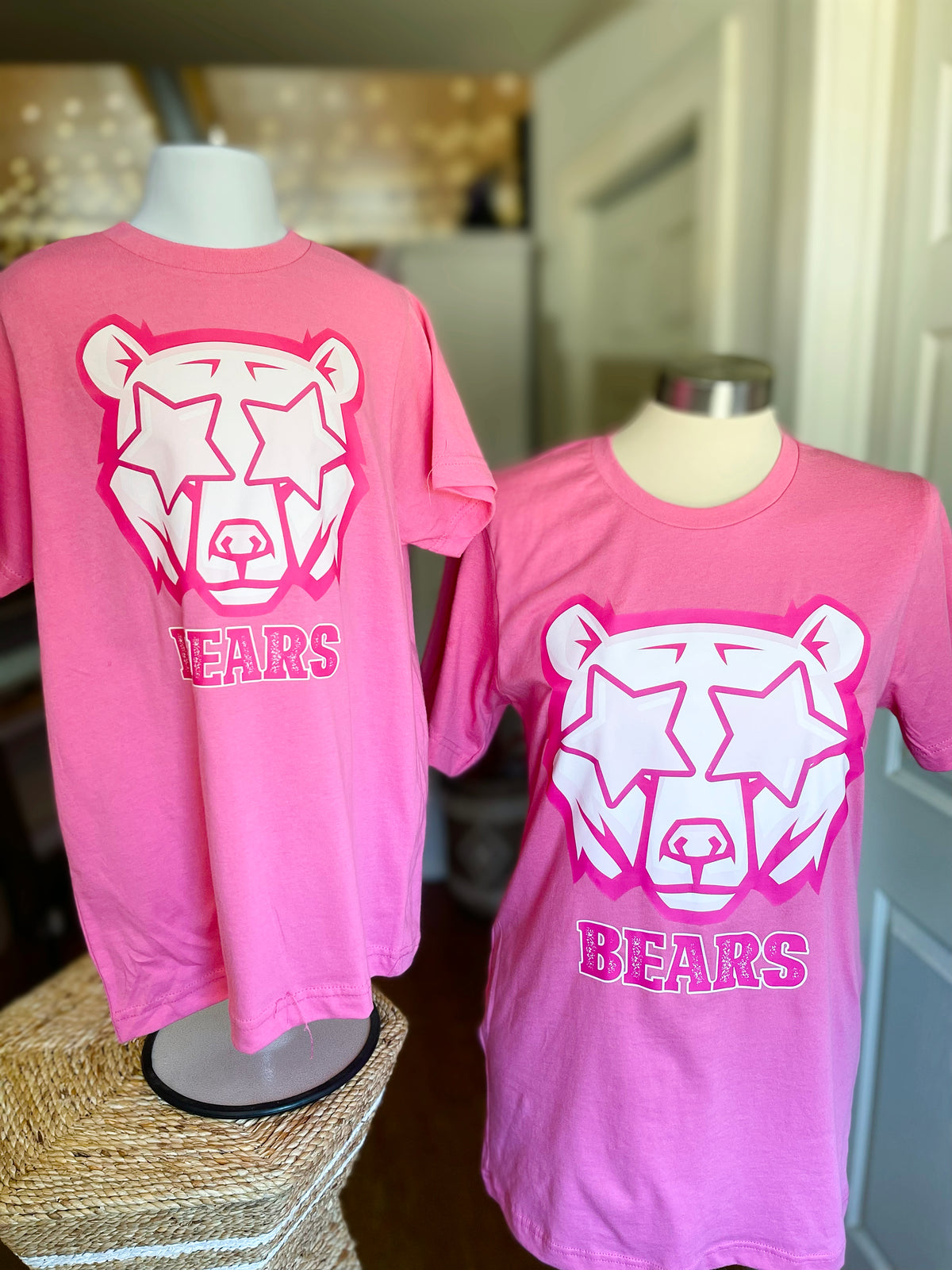 Pink Bears Spirit Tee - Kids